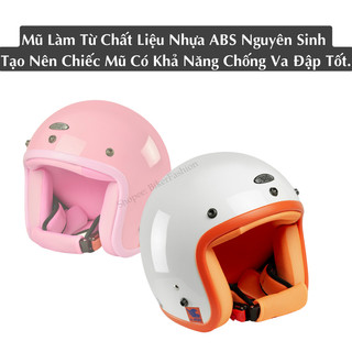 [New Thanh Lý]Mũ Bảo Hiểm 3/4 AVEX XTREME, Phù Hợp Cả Nam Và Nữ Chính Hãng