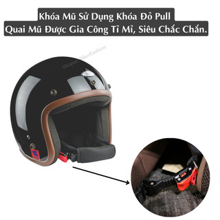 [New Thanh Lý]Mũ Bảo Hiểm 3/4 AVEX XTREME, Phù Hợp Cả Nam Và Nữ Chính Hãng