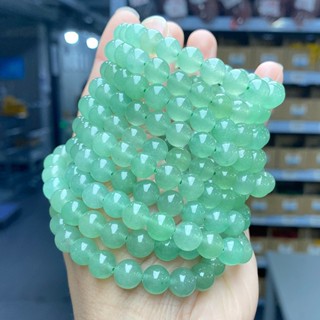 Vòng Đá Đơn Mã Não Xanh Thạch Anh - 4 Kích Thước - Vòng Tay Phụ Kiện Thời Trang, Phong Thủy May Mắn