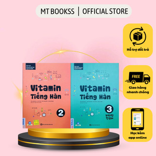 Sách - Combo Vitamin Tiếng Hàn (tập 2 + 3)