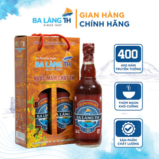 Xách Nước Mắm Chắt Sành Ba Làng TH 500ml 2 Chai