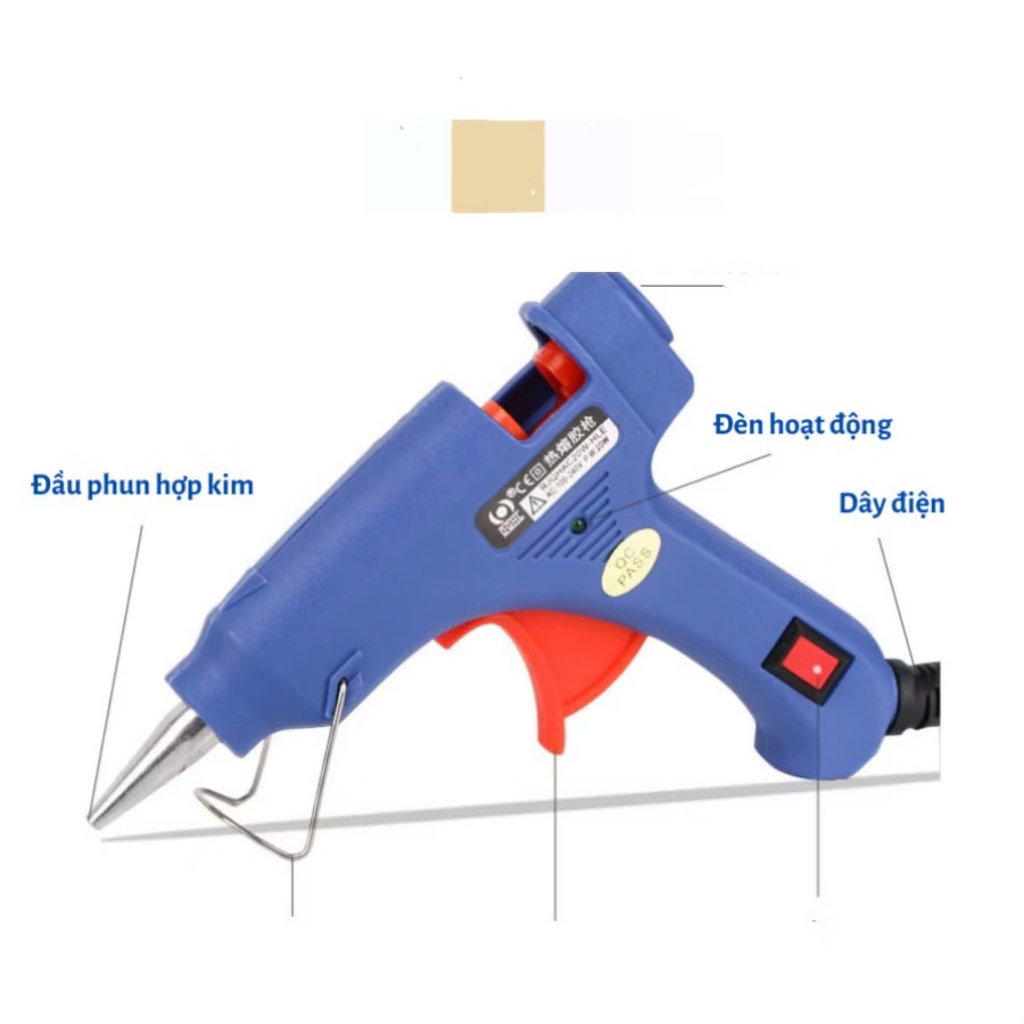 Dụng cụ bắn keo nến nhỏ, máy bắn keo nến, máy bắn keo silicon