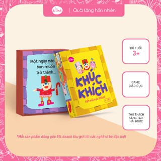 Board game Khúc khích kết nối cực thích, chơi cùng gia đình, bạn bè, làm quà tặng cho bé