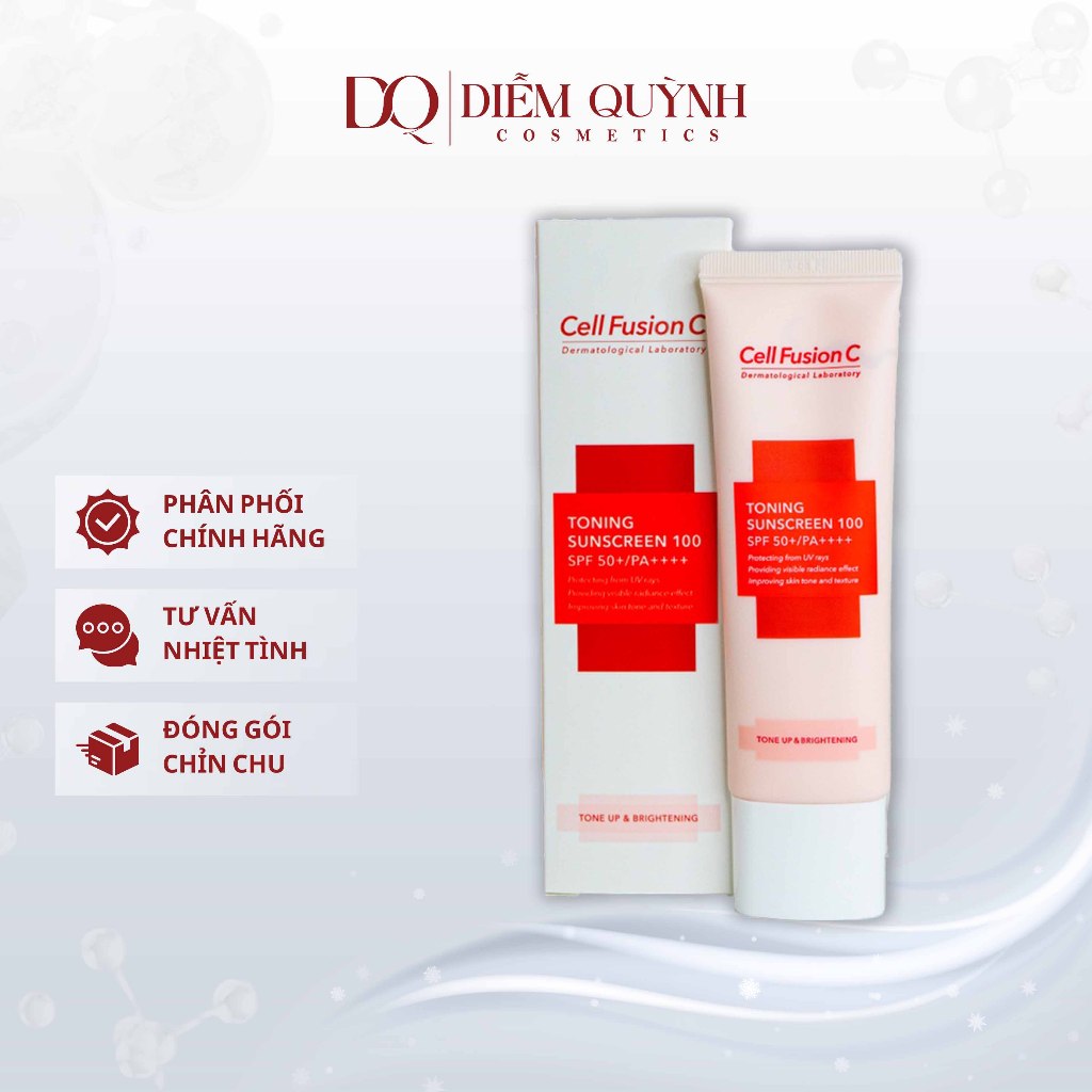 Kem chống nắng Cell Fusion C Laser / Clear / Toning Suncreen 50ml