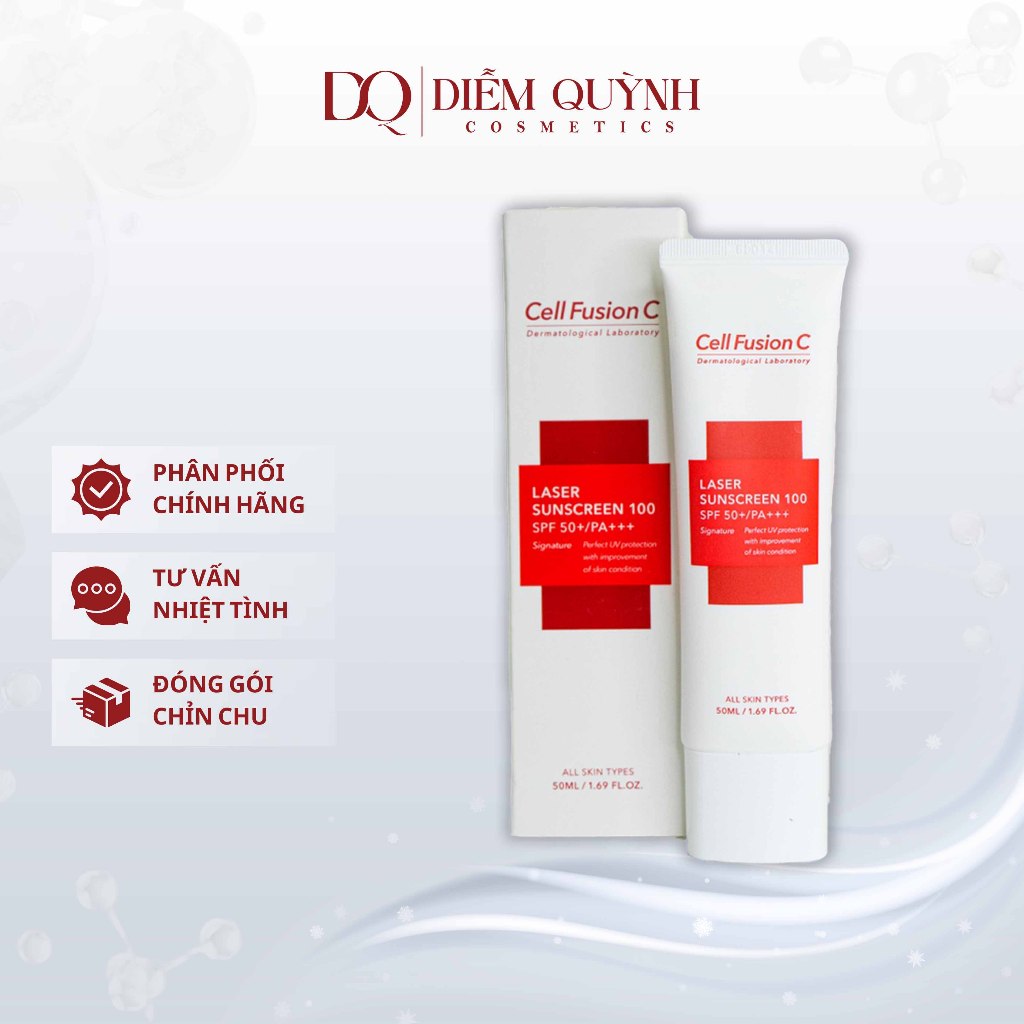 Kem chống nắng Cell Fusion C Laser / Clear / Toning Suncreen 50ml