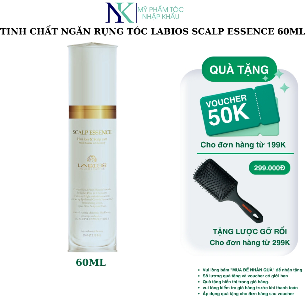 Tinh chất ngăn rụng tóc labios scalp essence 60ml
