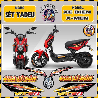 Tem Xe Điện XMen Mẫu Vua Lì Đòn Đủ Màu Độc Lạ
