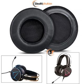 1 đôi Đệm ốp tai nghe DareU EH722S EH722X đen zin hãng , ốp tai Dareu 722 722s 722x zin