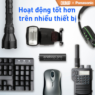 Pin sạc Panasonic - Eneloop Pro AA - Chính Hãng