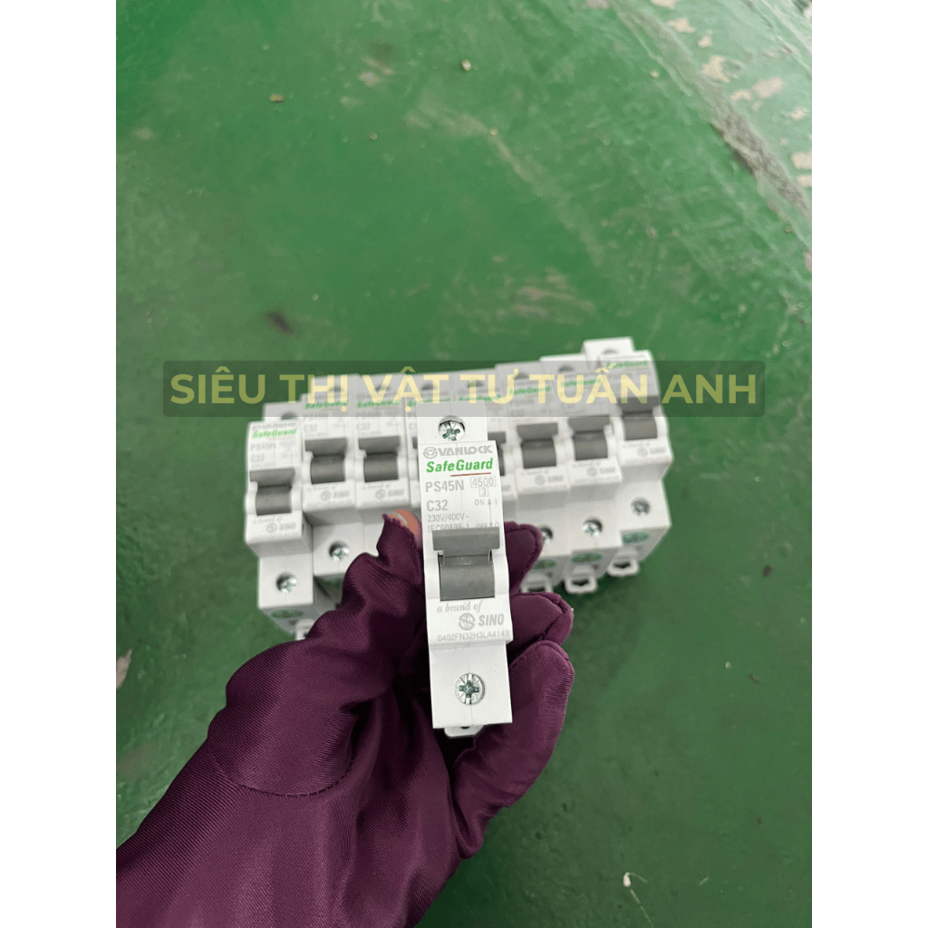 [CẦU DAO TỰ ĐỘNG APTOMAT SINO CHÍNH HÃNG] CẦU DAO TỰ ĐỘNG MCB 1 TÉP 1 PHA 1P 16A 20A 25A 32A SINO VA