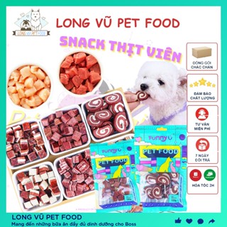  Thịt thưởng cho chó mèo gói 100g nhiều vị bánh Thưởng cho chó snack nhật - Long Vũ Pet Food 