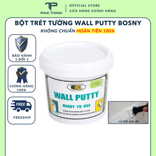  Bột Trét Bột bả trám khe nứt tường,Tường Wall Putty Bosny gỗ B219  1.5kg  - Chất Lượng - Phúc Thành 