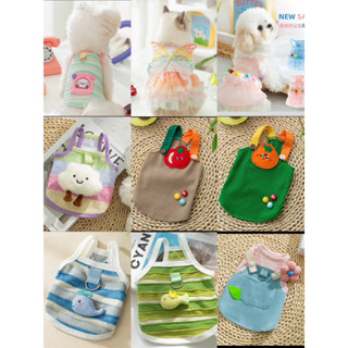 Áo ba lỗ mặc hè cho chó mèo