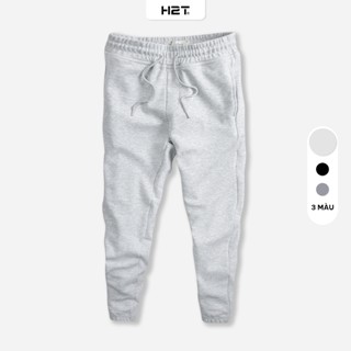 Quần nỉ nam bo chun H2T quần nam mùa đông, thiết kế dáng basic, cạp chun có dây rút dễ phối đồ -1226