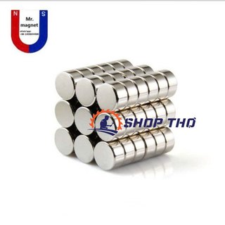 Set 25 viên D5*5 nam châm đất hiếm trụ tròn