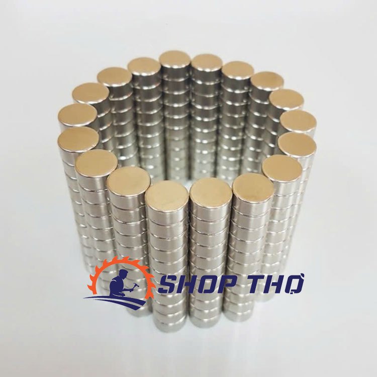 Set 15 viên D6*5 nam châm đất hiếm trụ tròn