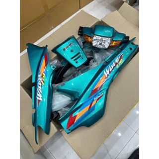 Dàn áo Wave nhỏ /Alpha /Zx /Thái 110 Xanh ngọc 1 bóng  -không kèm chóa đèn