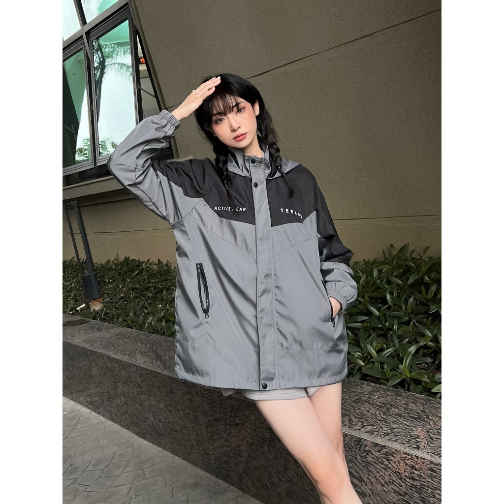Áo Khoác Gió Nam Nữ 2 lớp Teelab Active Jacket Chống nước Cản gió Unisex Oversize Local Brand AK063 | BigBuy360 - bigbuy360.vn