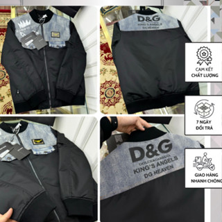 Áo Khoác Nam Đôn Chề Phối Bò Hót Hít - Áo Khoác Nam Phối Bò In Chữ Siêu Đẹp