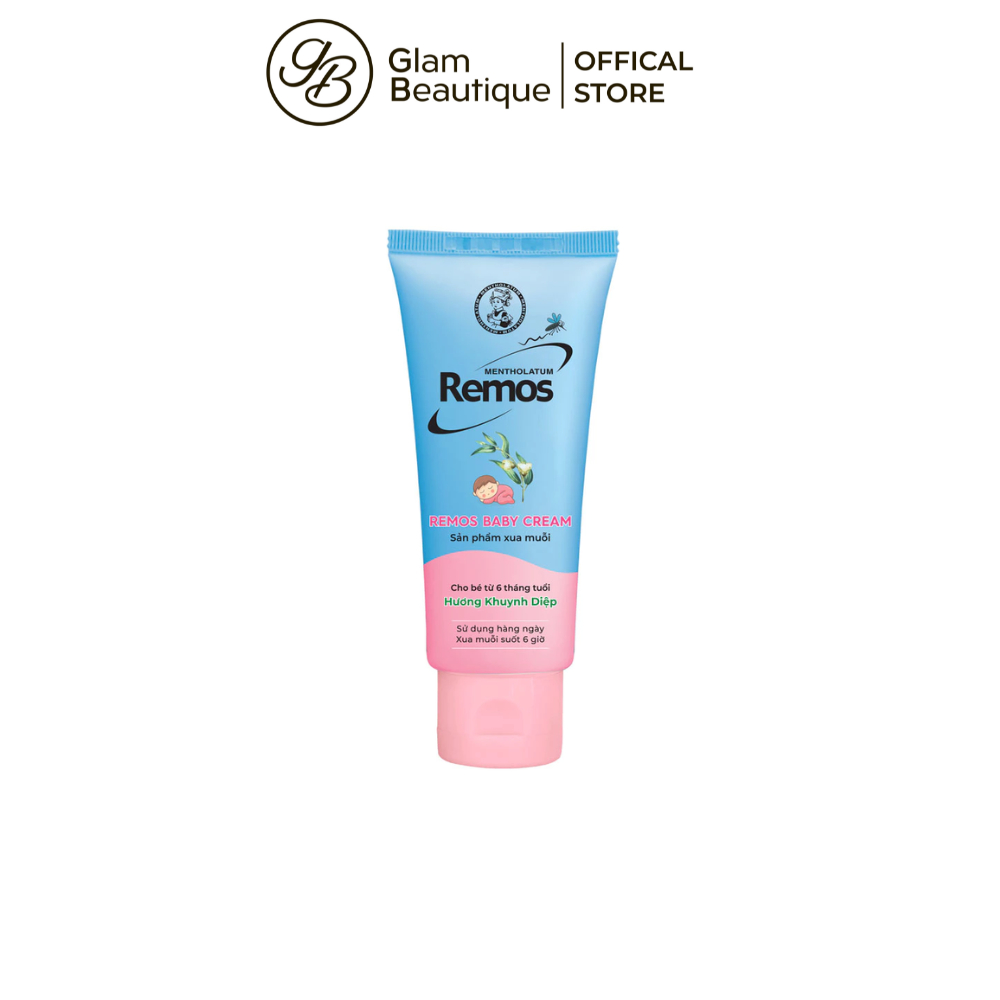 Kem Chống Muỗi Remos Baby Hương Khuynh Diệp 70G Glam Beautique