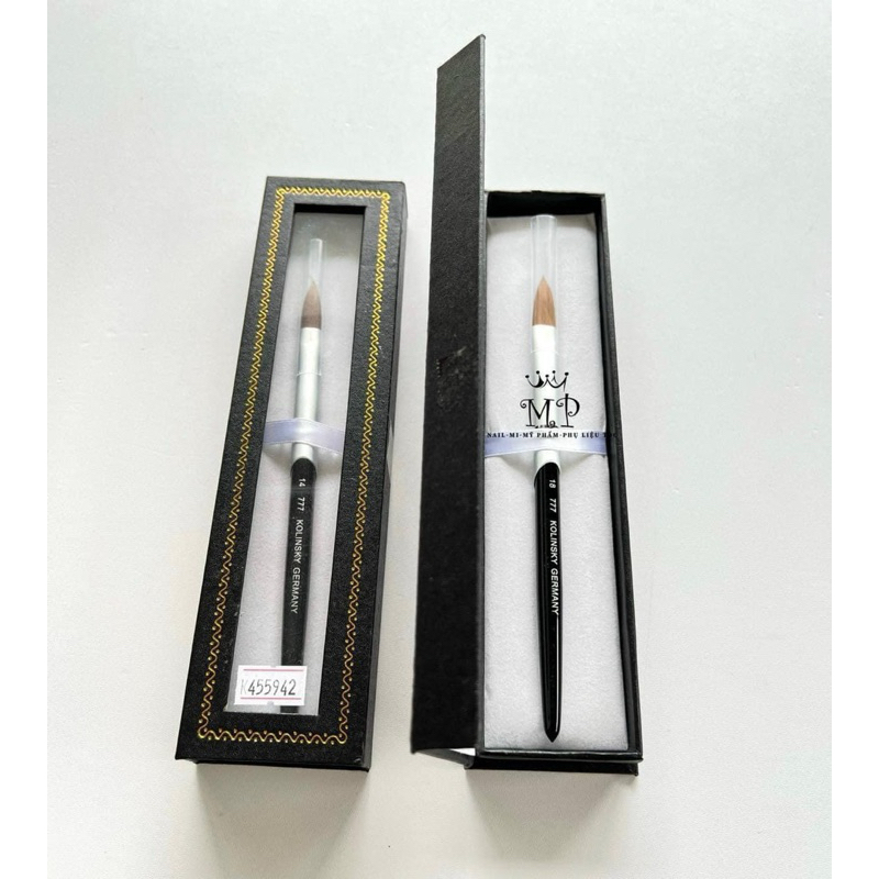Cọ Đắp Bột Kolinsky (s)Germany 777 Cán Đen Hộp