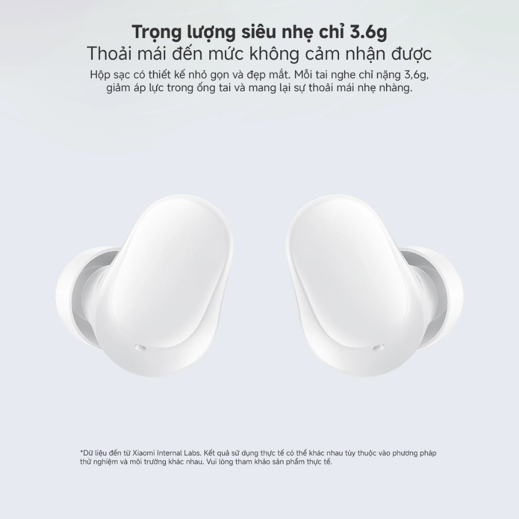 Tai Nghe Không Dây Xiaomi Redmi Buds 6 Play - Độ trễ thấp - Hàng chính hãng - Bảo hành 12 tháng | BigBuy360 - bigbuy360.vn
