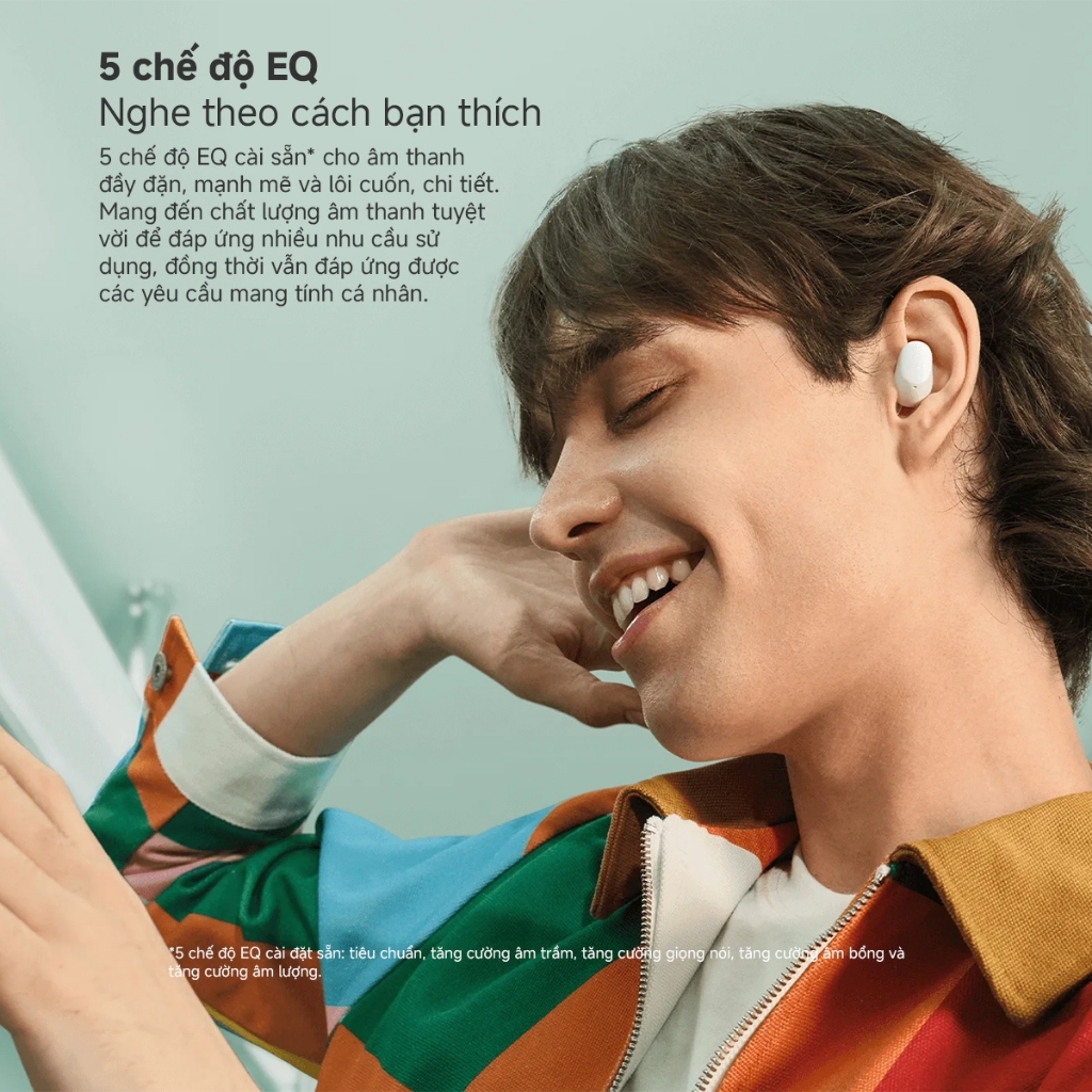 Tai Nghe Không Dây Xiaomi Redmi Buds 6 Play - Độ trễ thấp - Hàng chính hãng - Bảo hành 12 tháng | BigBuy360 - bigbuy360.vn