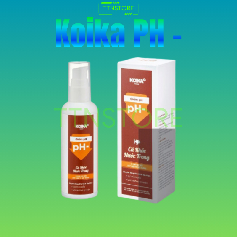 KOIKA PH- vi sinh giảm ph ( chai 105ml )