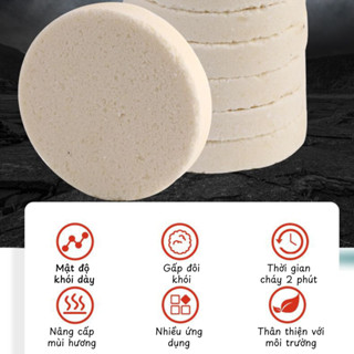 Bánh tạo khói size 7.5cm, tạo hiệu ứng khói chụp ảnh nghệ thuật