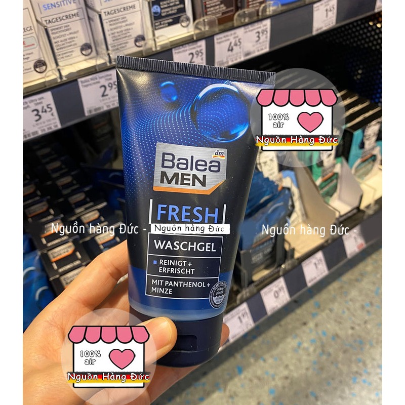 Sữa rửa mặt cho Nam Balea men Đức dạng gel - Nguồn hàng Đức
