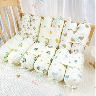 Gối Chặn Cao Cấp Cho Bé ZELOO Vải Muslin Organic Mềm Mại, Ruột Bông Gòn Đàn Hồi Giúp Bé Ngủ Ngon