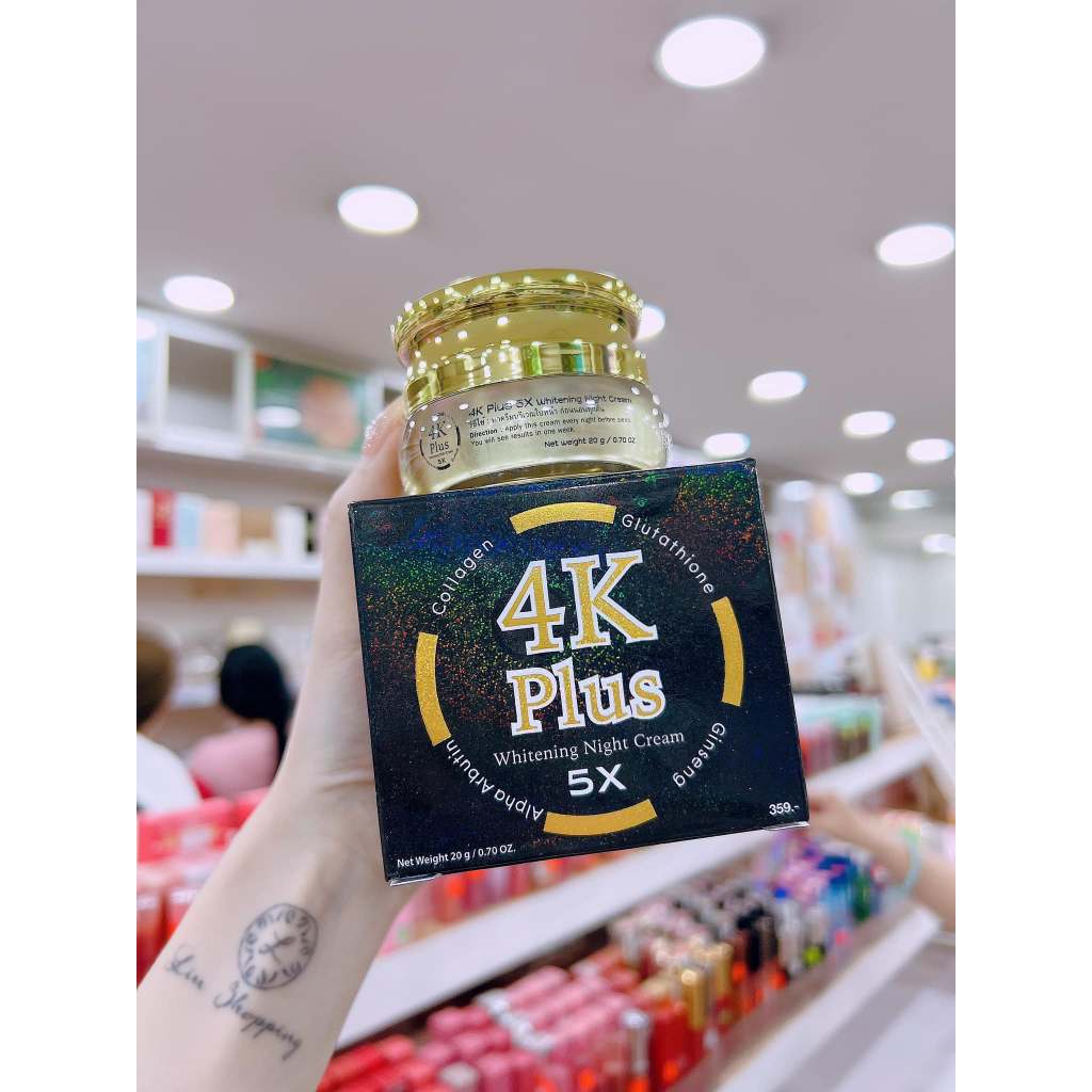 Kem 4K plus đen ( mẫu mới )