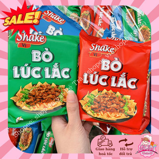 (Combo 10 gói) Snack Bim Bim Bò Lúc Lắc, đồ ăn vặt