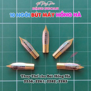  10 Ngòi Bút Máy Bút Hồng Hà dùng cho bút 2256 2261 2282 2283 và các bút DELI Kim Thành 