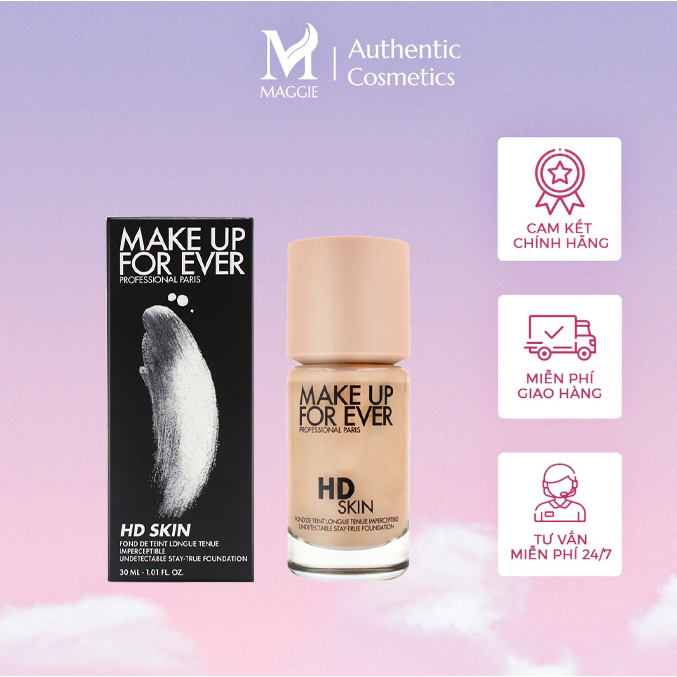 Kem nền HD dòng hot nhất nhà Make Up For Ever 30ml Fullsz