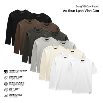 Áo Thun Nam Combo Cool Fab Basic 2in1, Chất Vải CooLFabric Thoải Mái, AT0204 SOME HOW STORE