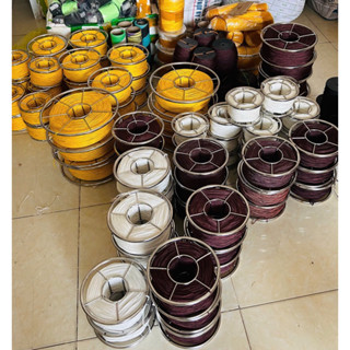 Combo quấn sẵn Guồng + dây malai thả diều có lõi siêu chắc cuộn dài gần 1000mét