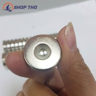 Set 5 viên D15*4 nam châm đất hiếm trụ tròn