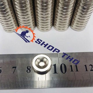 Set 5 viên D15*4 nam châm đất hiếm trụ tròn