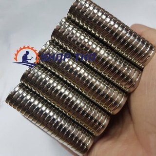 Set 5 cái D15*4 nam châm đất hiếm trụ tròn