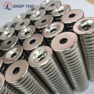 Set 5 cái D15*4 nam châm đất hiếm trụ tròn