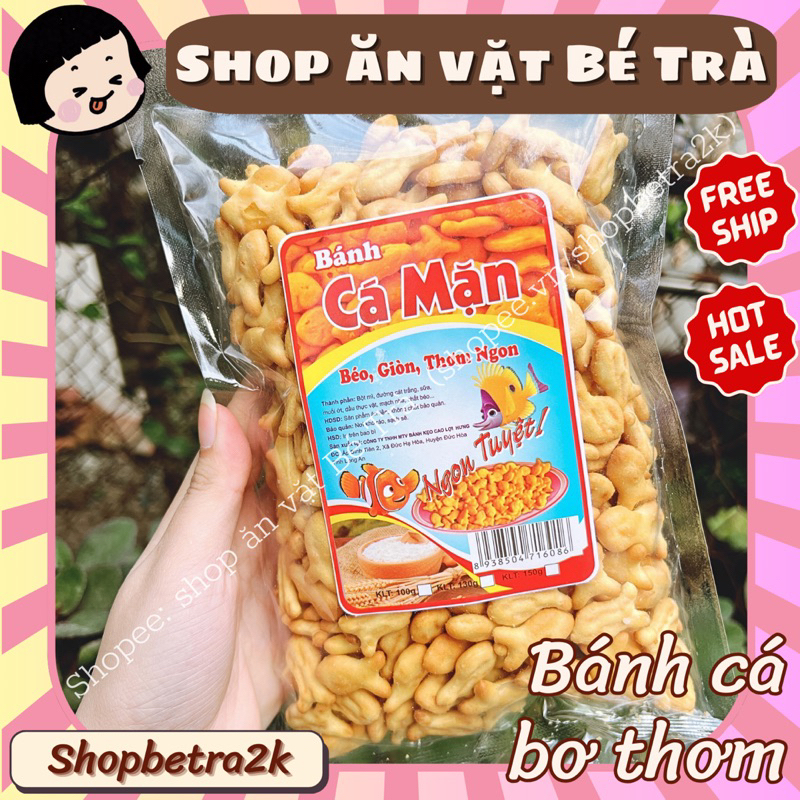 Bánh cá mặn, cá ngọt bơ thơm, các hình chữ số cute |gói lớn~135gr tự chụp|