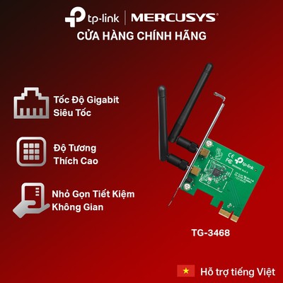 [Hỏa Tốc] Bộ Chuyển Đổi Mạng TP-Link TG-3468 PCI Express 10/100/1000Mbps