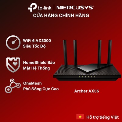 [Hỏa Tốc] Bộ Phát Wifi TP-Link Archer AX55 / AX55 Pro Chuẩn Wifi 6 AX3000