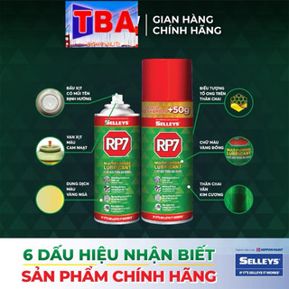   1 chai Dầu chống rỉ sét và bôi trơn đa năng Selleys RP7 hàng chính hãng 100% có mã QR 