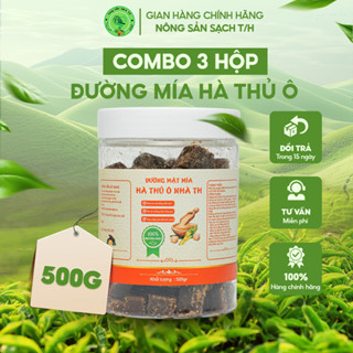 Đường Mật Mía Hà Thủ Ô Từ Mật Mía Nguyên Chất Hỗ Trợ Miễn Dịch Cải Thiện Tim Mạch Hộp 500g - Nông Sản Sạch T/H