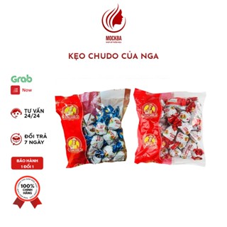 KẸO SOCOLA CHUDO 500g CỦA NGA  CÓ 3 LOẠI NHÂN ĐẶC TRƯNG NHÂN SOCOLA, SỮA DỪA, HẠT PHI