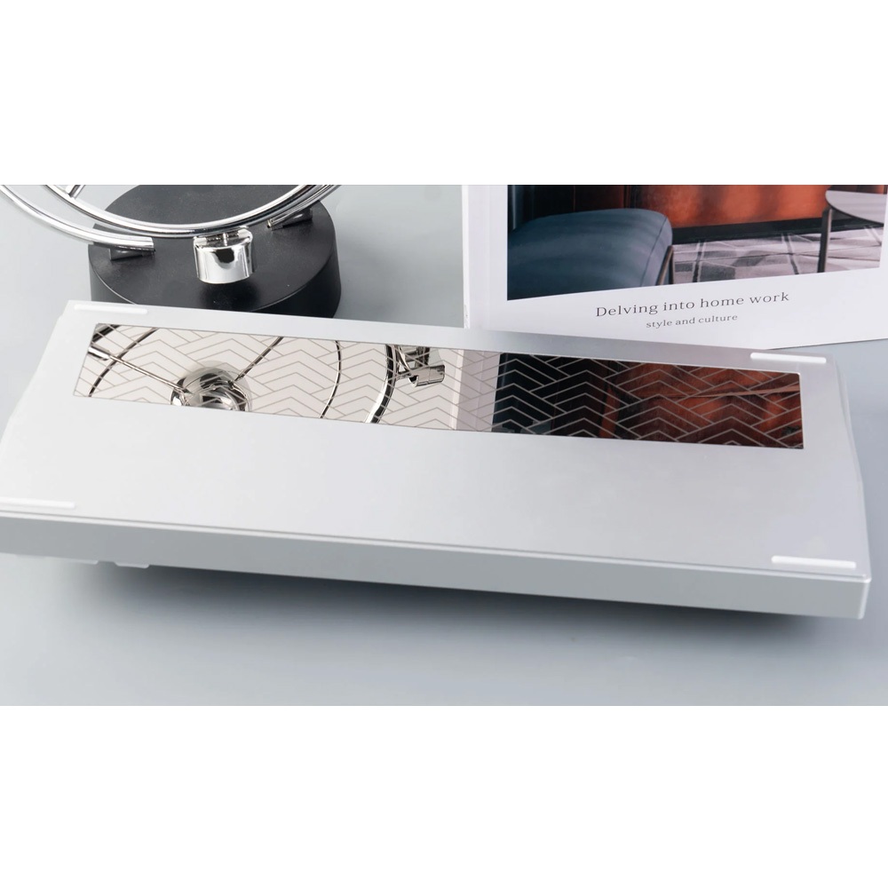 Bàn phím cơ không dây Lemokey P1 Pro Space Silver RGB Hotswap CNC Aluminum (Keychron Sw) | BigBuy360 - bigbuy360.vn