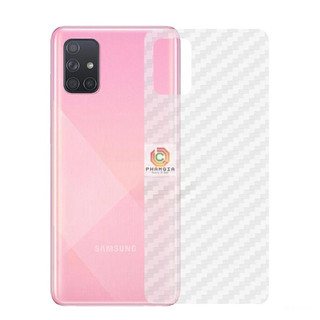 Dán ppf samsung a71 (tự phục hồi trầy xước) và dán carbon a71 mặt lưng