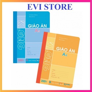 Sổ giáo án kẻ ngang 200 trang khổ A4 Klong 315 / Sổ kẻ ngang kích thước (210 x 297) mm MS315